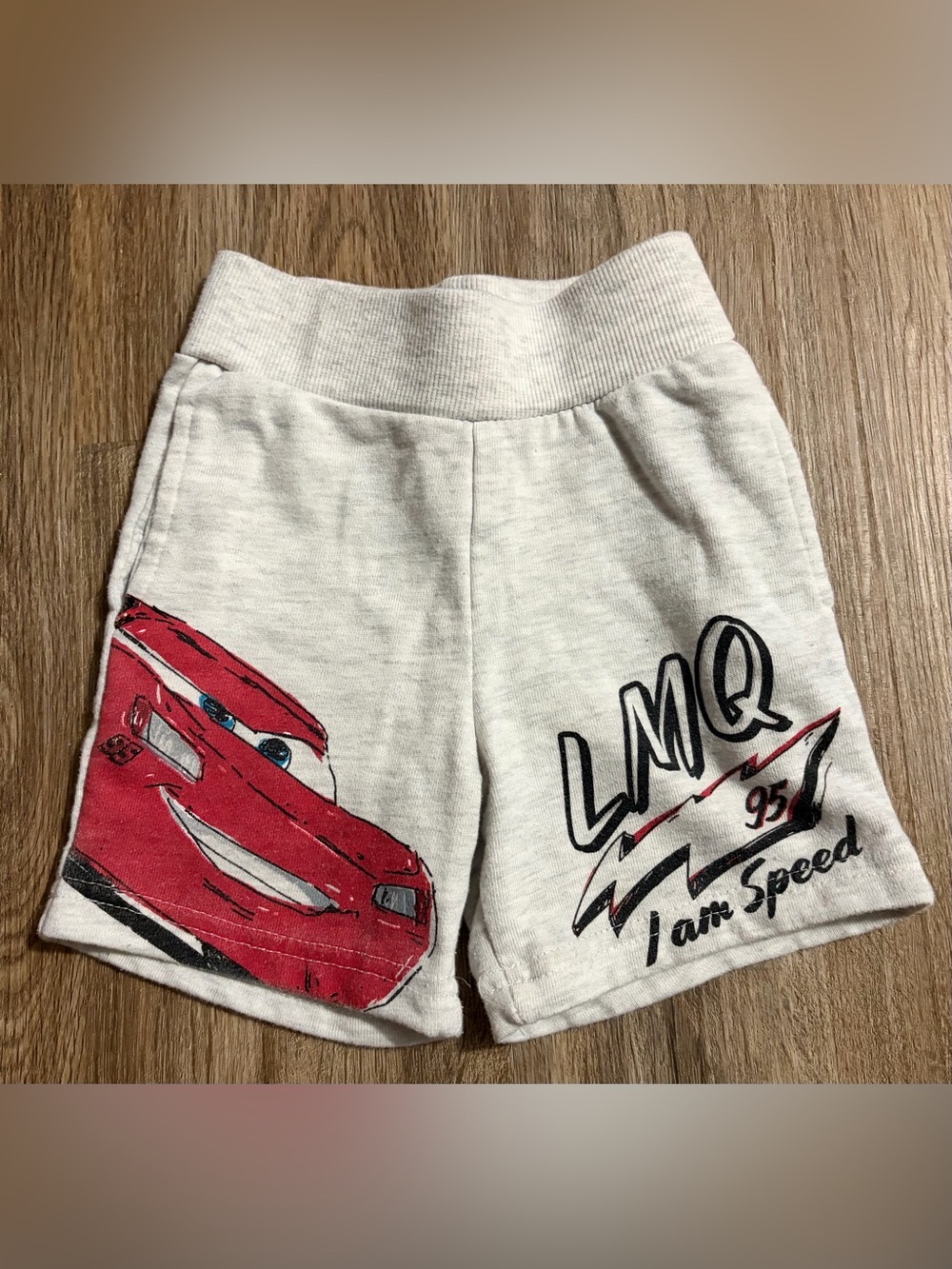 Disney Pixar - Lightning McQueen Graphic Shorts - Size 3T